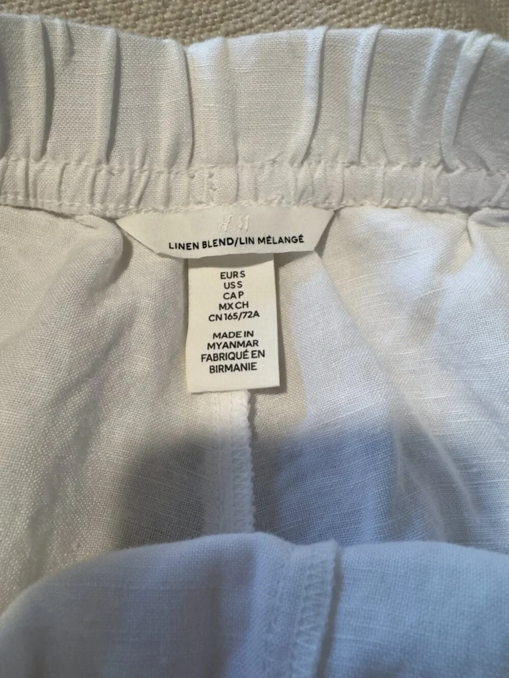 H&M linen blend